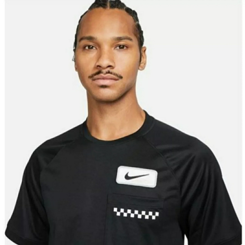 Nike Men’s Dri-Fit Dye Wild Card Training Shirt Size Small Black - Picture 2 of 14